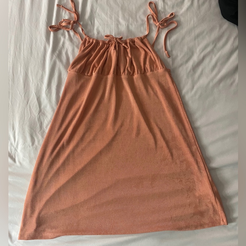 Pacsun peach dress